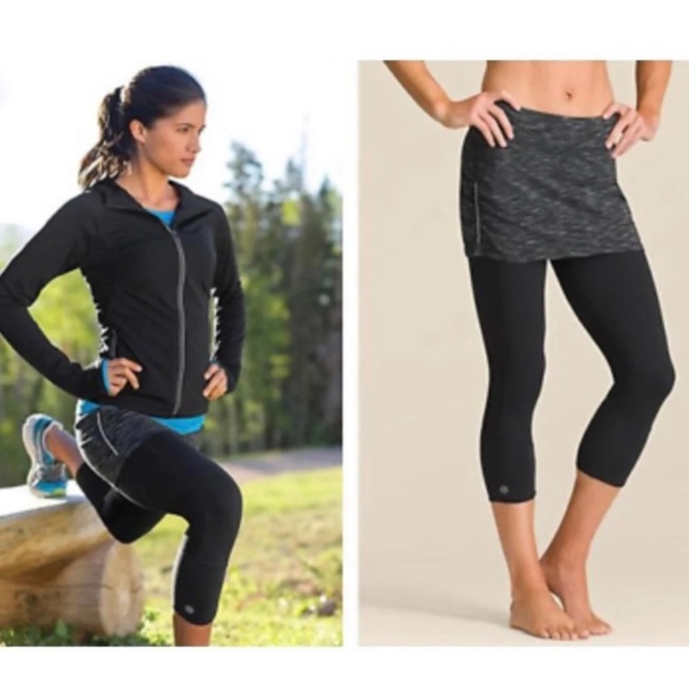 Athleta skirted leggings, med, excellent condition